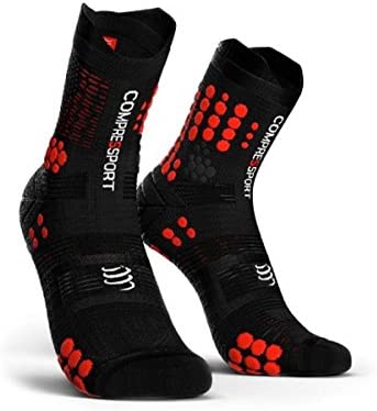 COMPRESSPORT Pro Racing Socks V3.0 Trail Calcetines para correr Hombre (Pack de 1)
