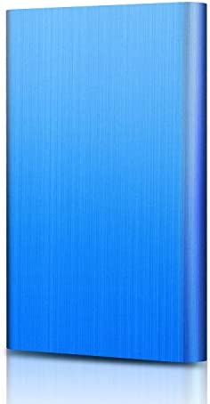 Sincelo Disco Duro Externo 1tb USB 3.0 para Mac, PC, MacBook, Chromebook, Xbox (1tb, Azul)