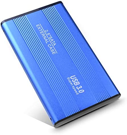 Yagte Disco Duro 2 TB Externo, Disco Duro Externo USB3.0 Portátil 2.5" HDD Compatible con Xbox One, PC,Desktop, Laptop.B（2TB,Azul