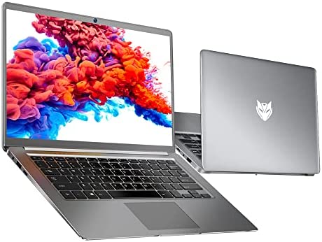 Bmax S14A Ordenador Portatil 14 Pulgadas, 6GB RAM+256GB SSD Intel Windows 10 Pro Latop hasta 2.4 GHz, 4K 1920×1080 IPS, 2.4G/5G WiFi,Mini HDMI, USB 3.0, Bluetooth, 38Wh