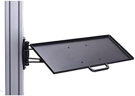 BOCbco Brazo para Teclado, Montaje en Pared Bandeja para Teclado Ajustable Extreme Simracing Bandeja para Teclado Articulada Tirador Deslizante Ángulo de Deslizamiento Giratorio 360/#C