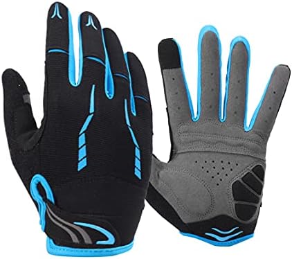 yoofun Guantes de ciclismo, guantes de ciclismo para hombres con acolchado de gel, guantes de bicicleta de montaña para hombres y mujeres