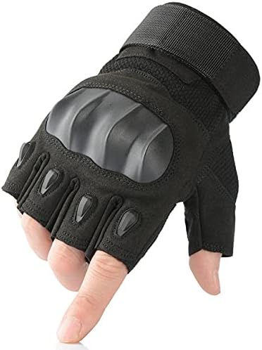ZLKZZQ Guantes de Dedo Completo para Motocicleta de Cuero PU con Pantalla táctil, Equipo de protección para Carreras, Pit Bike, Moto, Motocross, Enduro -a91-L