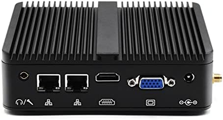 PC súper pequeña sin ventilador Mini computadora PC de escritorio Celeron J4125, 8GB DDR4 RAM, 256GB SSD, Mini PC industrial, LAN, BT4.0, Mini computadora HD VGA, Mini de escritorio Windows 11 Pro