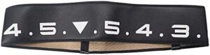 SIMONI RACING CVT/67N - Funda Universal para Volante de Color Negro