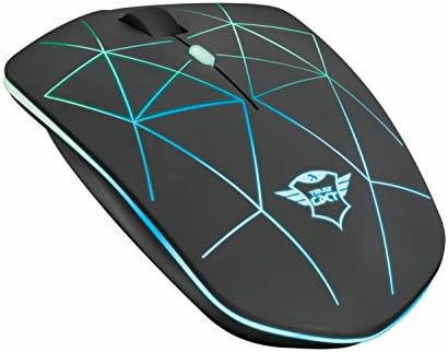 Trust GXT 117 Strike Ratón inalámbrico para Juegos, Negro