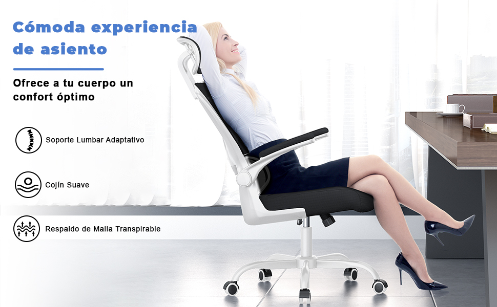 Cómoda experiencia de asiento